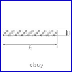 Spring Steel Sheet Metal Strip 1.4310 Flat BAR 20x0.5mm-90x6mm Cut Stripes