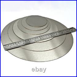 Stainless Steel Blank Round Discs 304 Grade Sheet Metal Precision Laser Cut