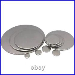 Stainless Steel Blank Round Discs 304 Grade Sheet Metal Precision Laser Cut