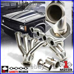 Stainless Steel Exhaust Header Manifold for 82-04 Chevy S10/Sonoma/S15 LS Swap