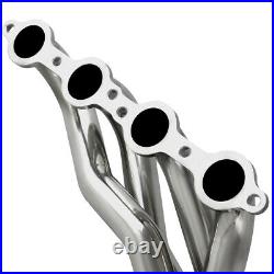 Stainless Steel Long Tube Header+y-pipe For Chevy/gmc Gmt900 V8 Exhaust/manifold