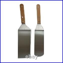 Stainless Steel Metal Spatula SetScraper Flat Spatula Pancake Flipper S247