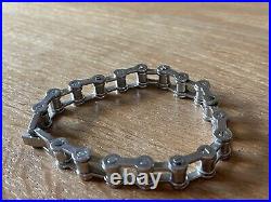 Stainless Steel Motor Chain Bracelet Metal Jewels