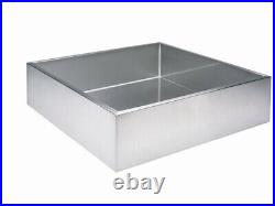 Stainless Steel Reservoir For Water Features H20cm Grade 304 Rectangle Square