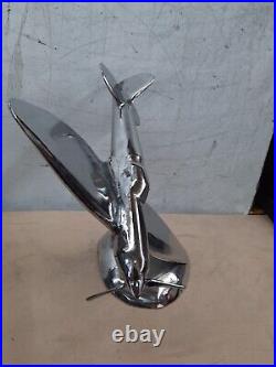 Stainless Steel Sculpture Art SPITFIRE PLANE Handcrafted