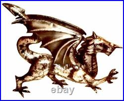 Stainless Steel Sculpture Dragon Ornamental Figure