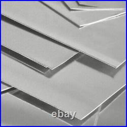 Stainless Steel Sheet Plate Brushed Polish 1.2mm Thick Multiple Sizes