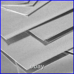 Stainless Steel Sheet Plate Brushed Polish 1.5mm Thick Multiple Sizes