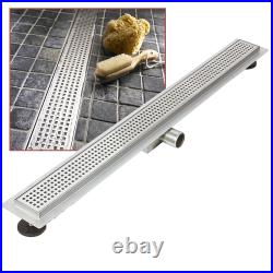 Stainless Steel Shower Wetroom Drains Square/Linear Trap & Waste Bathroom Gully