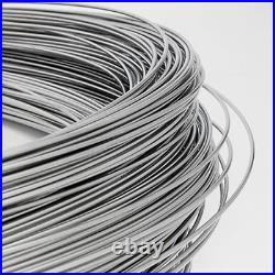 Stainless Steel Spring Wire 0.1mm-3mm Single Soft/Hard Steel Wire Rustproof DIY