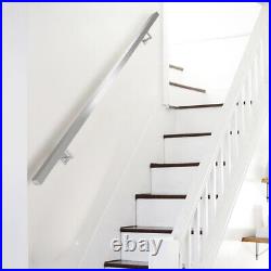 Stainless Steel Stair Handrail Brushed Polished Bannister Grab Rail with Bracket