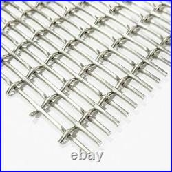 Stainless Steel Wire Mesh, 24 x 36, (3/16 x 3/4 Holes)