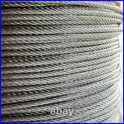 Stainless Steel Wire Rope AISI 316 Steel Metal Cable 100m 2mm 3mm 4mm 5mm 6mm