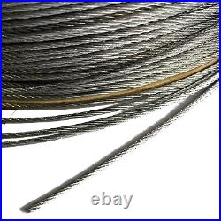 Stainless Steel Wire Rope AISI 316 Steel Metal Cable 100m 2mm 3mm 4mm 5mm 6mm