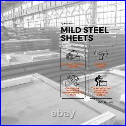 Steel Base Plates 8mm, 10mm, 12mm Sheets Mild Steel Floor Plate Heavy Levelling