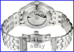 Swiss Army Airboss Mechanical Automatic Chronograph Steel Mens Watch Date 241621