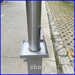 Telescopic Security Bollard Stainless Steel LB760