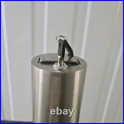 Telescopic Security Bollard Stainless Steel LB760