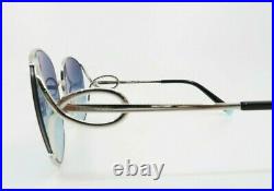 Tiffany & Co. Women's Round Silver Sunglasses New withBox TF 3065 6047/9S 56mm