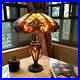 Tiffany_Style_Victorian_Theme_Stained_Glass_Double_Lit_Table_Accent_Reading_Lamp_01_qf