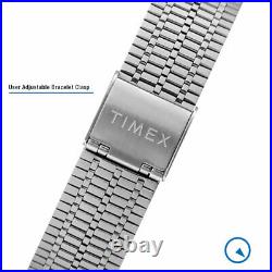 Timex Q Re-issue of 1970's 38mm Stainless Steel Bracelet Watch #TW2U61300ZV