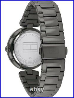 Tommy Hilfiger Watch RRP £125 Analogue Aria Black Ion Stainless Steel (1782276)