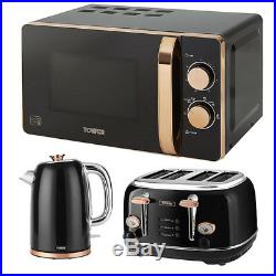 Tower 20L Rose Gold Microwave Kettle Slice Toaster Sale Cheap Gift Buy Copper