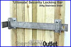 ULTIMATE' 304g Stainless Steel Security Door &Window Bar Made in England