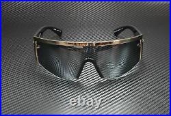 VERSACE VE2197 12526G Pale Gold Grey Mirror Black 40 mm Unisex Sunglasses