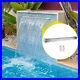 VEVOR_1500mm_Pond_Waterfall_Blade_Cascade_Stainless_Steel_Fountain_Water_Feature_01_awy