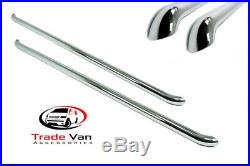 Vauxhall Vivaro Side Bars Sportline Quality Stainless Steel Sidebars Lwb Ss001