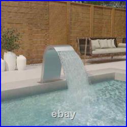 VidaXL Pool Fountain 50x30x60 cm Stainless Steel 304