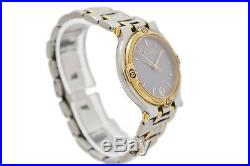 Vintage Gucci 9000M Stainless Steel Bi-Metal Quartz Midsize Watch 1710