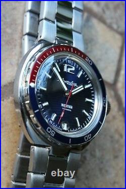Vostok Amphibian Neptun 960759 Mechanical Automatic Diver Russian wrist watch