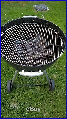 Weber 57cm Original Kettle Premium Charcoal Barbecue/BBQ Black used