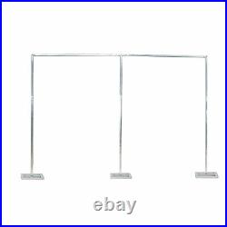 Wedding Backdrop Stand Pipe Portable Upright Metal Pole for Stage Party Deco UK