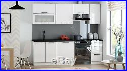 White Gloss Kitchen Unit Cabinet Base Cupboard 80cm 800mm 2 Door Soft Close Roxi