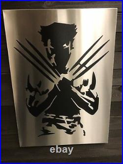 Wolverine Metal Wall Art Decor Stainless Steel 20 wide