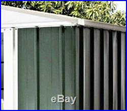 Yardmaster the NO. 1 Emerald Deluxe Apex Metal Garden Shed Size 6'8x 7'1